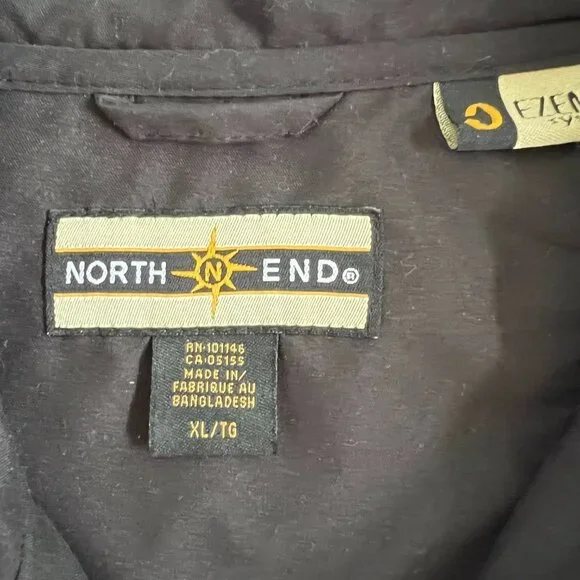 NORTH N END Size-XL Light -Weight Wind-breaker Black Sweatshirts - Picture 4 of 5